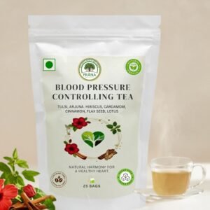 Prana Blood Pressure Tea BP Tea BP Tea Arjuna Tea Hibiscus Tea Tulsi Tea Flax Seed Tea Lotus Tea herbal tea