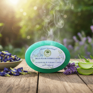 Blue Pea Butterfly & Lavender Soap: Anti-Aging & Antioxidant Power